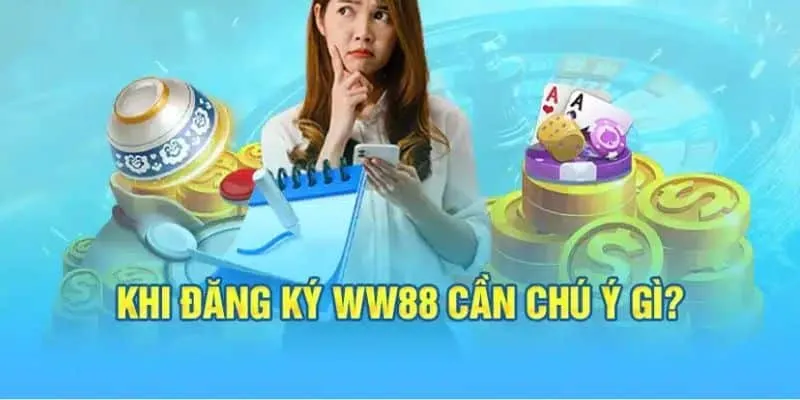 Lưu ý khi tạo tài khoản