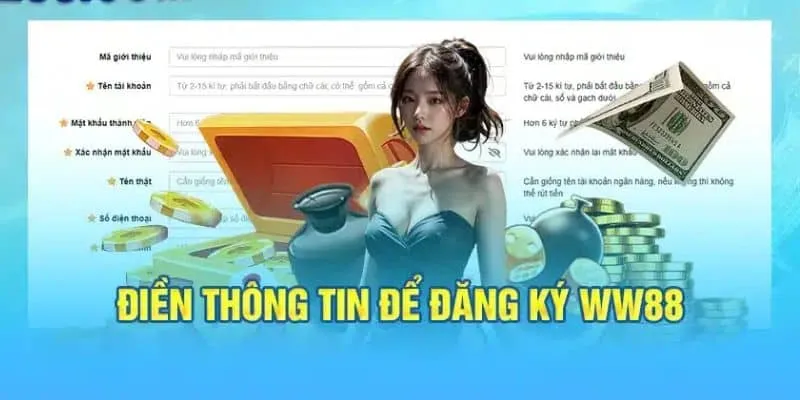 Các bước đăng ký dễ dàng